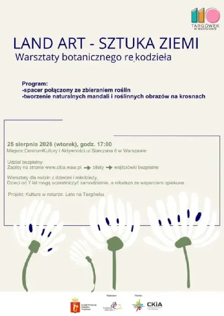 Land art – warsztaty botanicznego rękodzieła
