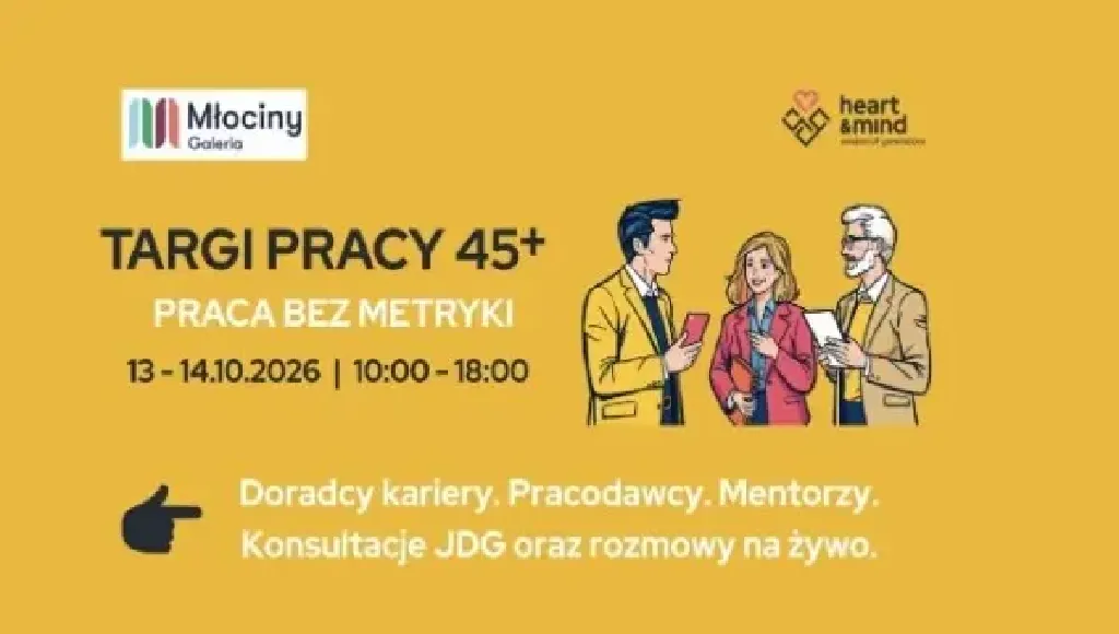 Kariera bez metryki – targi pracy 45+
