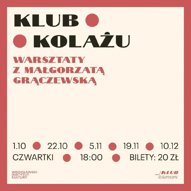 Klub Kolażu Pod Kolumnami – spotkanie twórcze