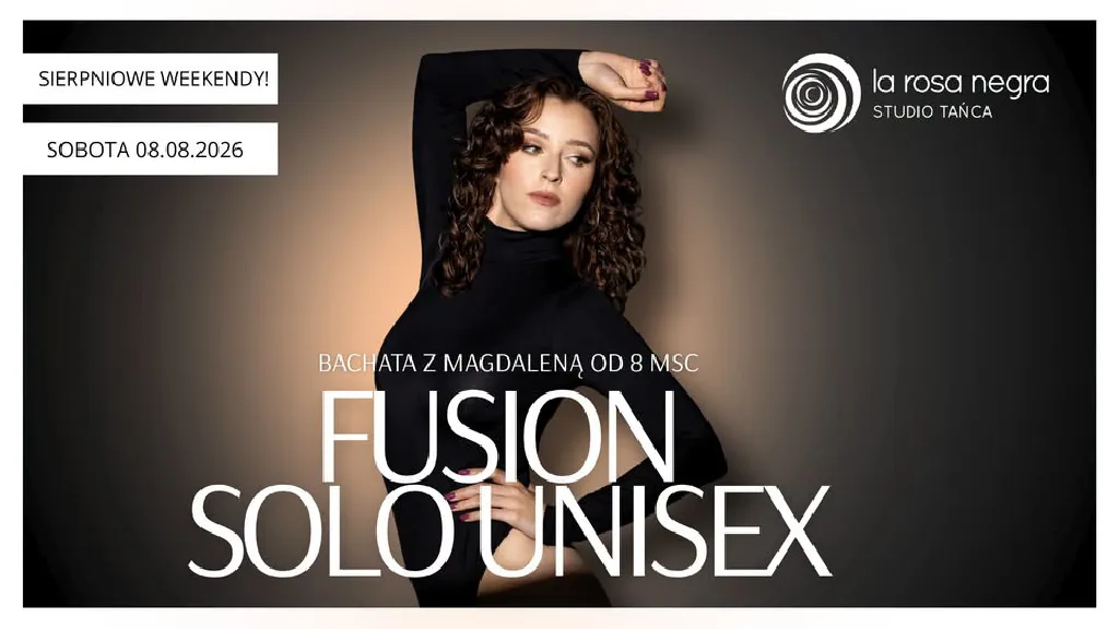 Bachata Fusion Solo Unisex – zajęcia z Magdaleną
