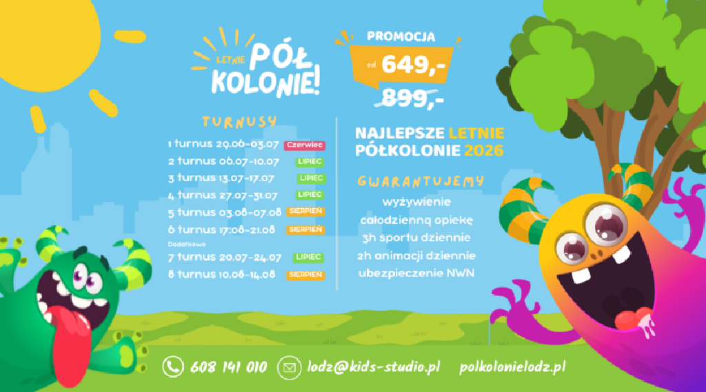 Sportowe półkolonie – Kids Studio Open Space
