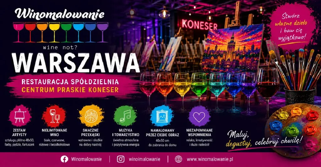 WINOMALOWANIE – warsztaty malarskie