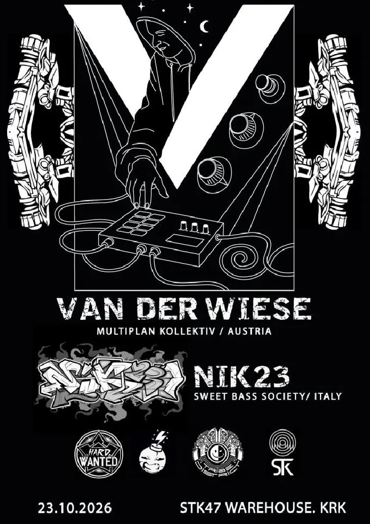 VAN DER WIESE – impreza hard techno i tribe