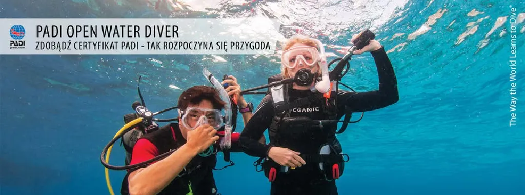Podstawowy kurs nurkowania OWD PADI