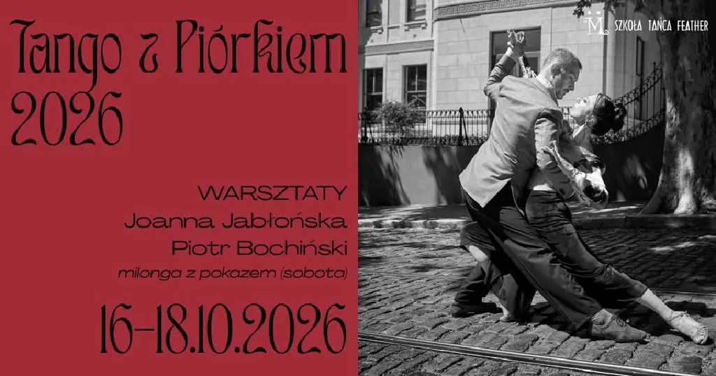 Tango z piórkiem – warsztaty tanga argentyńskiego