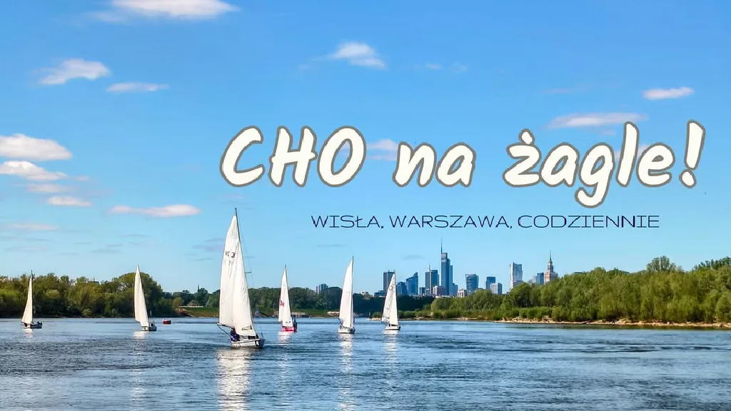 Żeglowanie po Wiśle po pracy