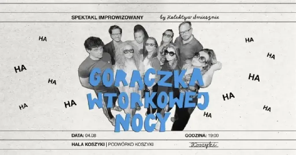 Gorączka wtorkowej nocy – spektakl improwizowany