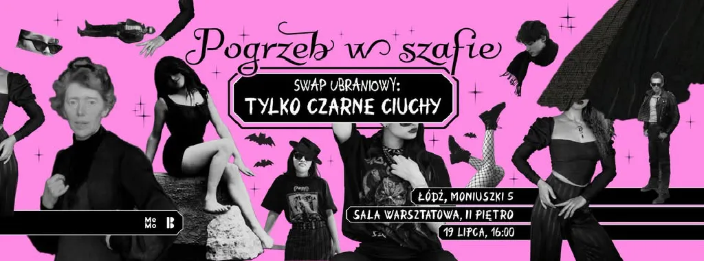 Pogrzeb w szafie – swap ubraniowy (tylko czarne rzeczy)