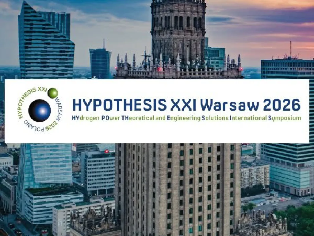 HYPOTHESIS XXI Warsaw 2026 – konferencja wodorowa