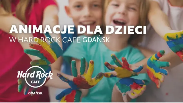 Niedzielne animacje dla dzieci – Hard Rock Cafe Gdańsk