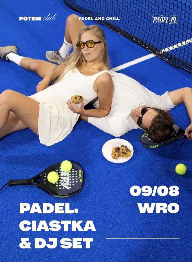 Padel, ciastka i DJ – wydarzenie sportowe