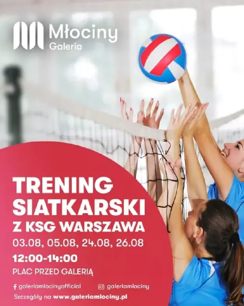 Trening siatkarski z KSG Warszawa
