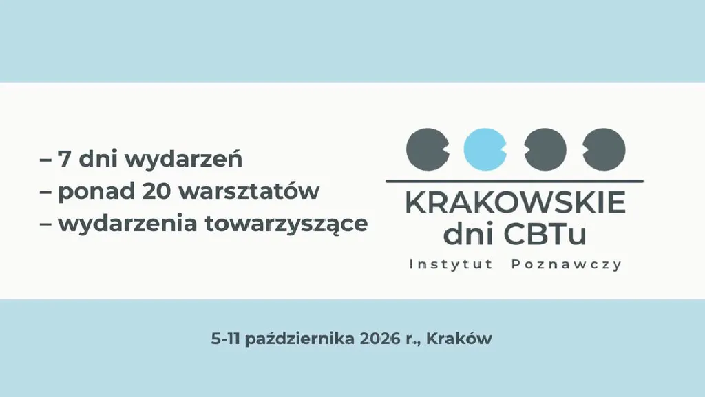 Krakowskie dni CBTu