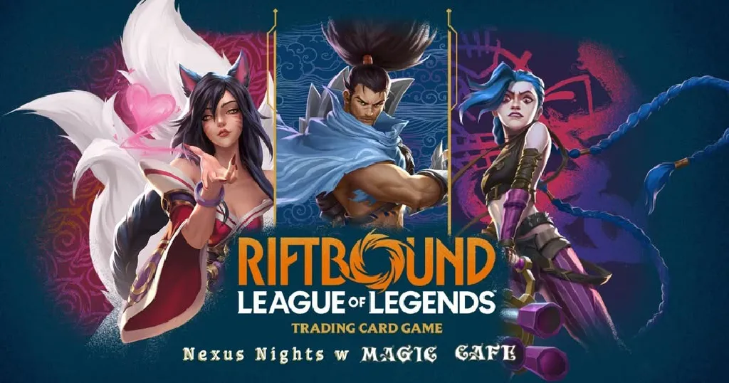 Riftbound TCG – Nexus Nights w Magic Cafe