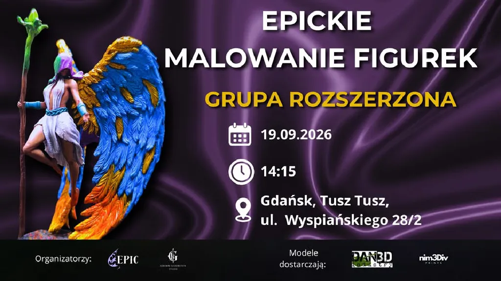 EPICkie Malowanie Figurek – warsztaty rozszerzone