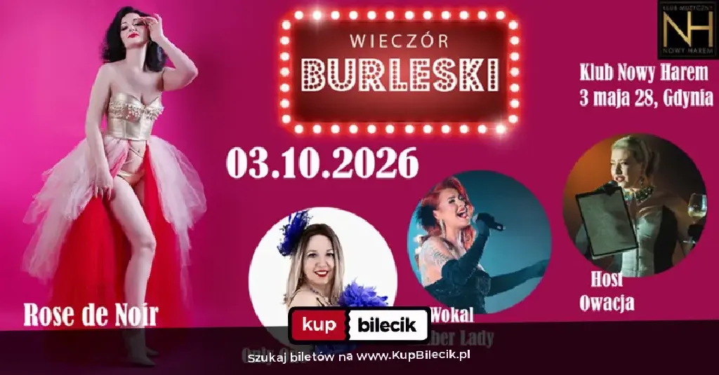Wieczór Burleski – Burleska by Rose de Noir