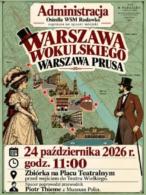 Warszawa Wokulskiego – Warszawa Prusa – spacer miejski