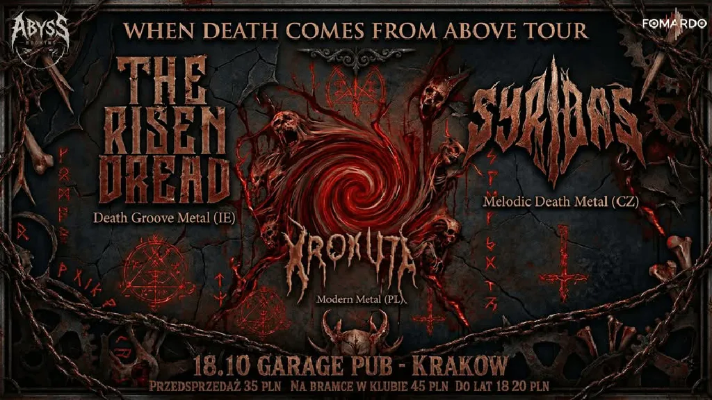 The Risen Dread i Syridas – koncert metalowy