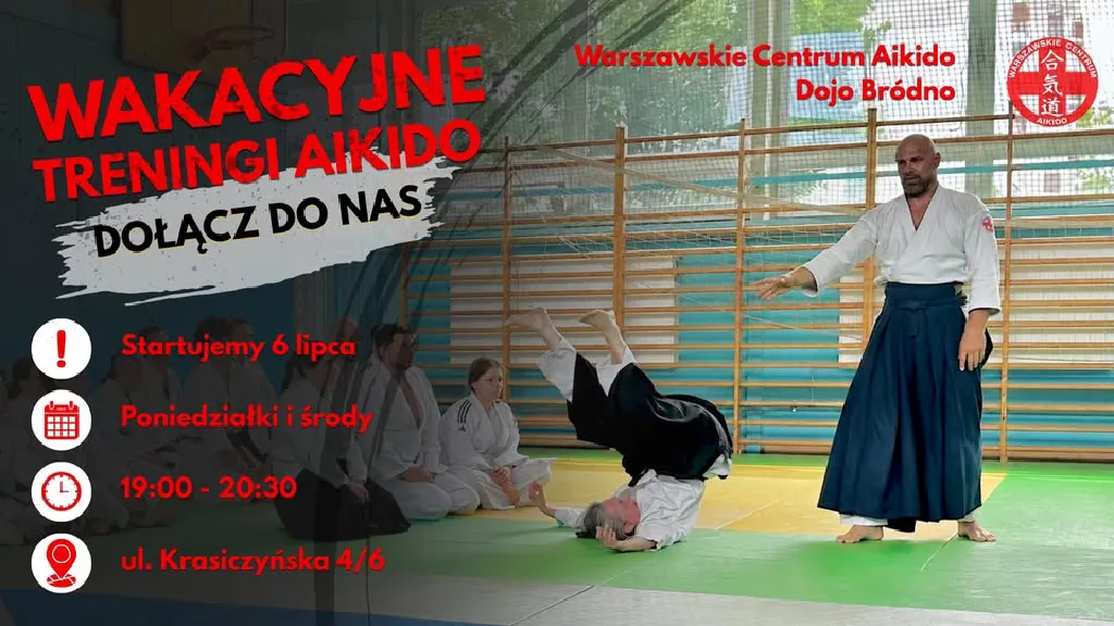 Wakacyjne Aikido – WCA Dojo Bródno