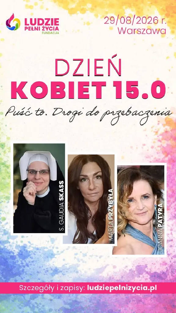 Dzień Kobiet 15.0 – Puść to. Drogi do przebaczenia