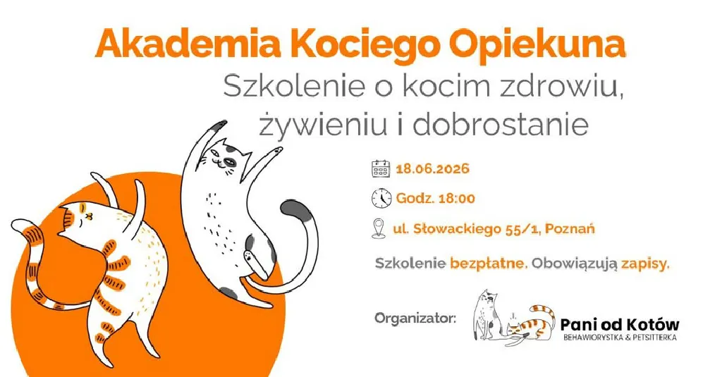 Akademia Kociego Opiekuna – bezpłatne szkolenie