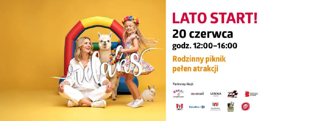 Rodzinny piknik Lato Start w Galerii Bemowo