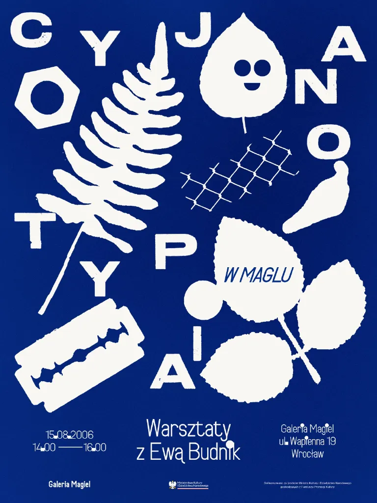 Cyjanotypia w Maglu – warsztaty