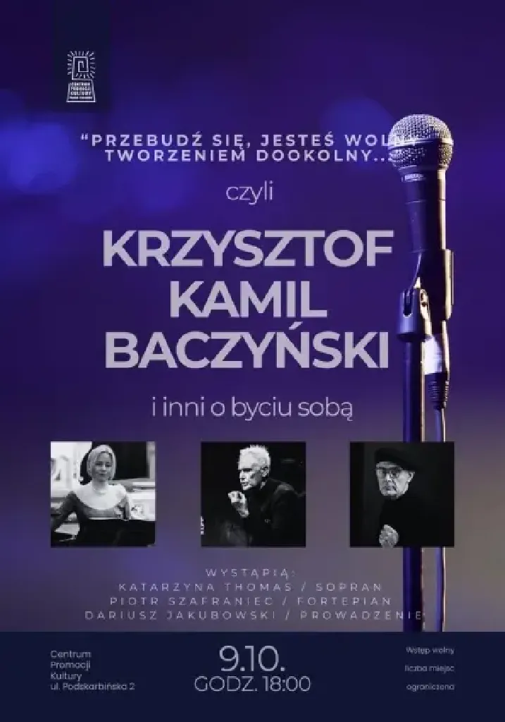 Krzysztof Kamil Baczyński i inni – spotkanie literacko-muzyczne