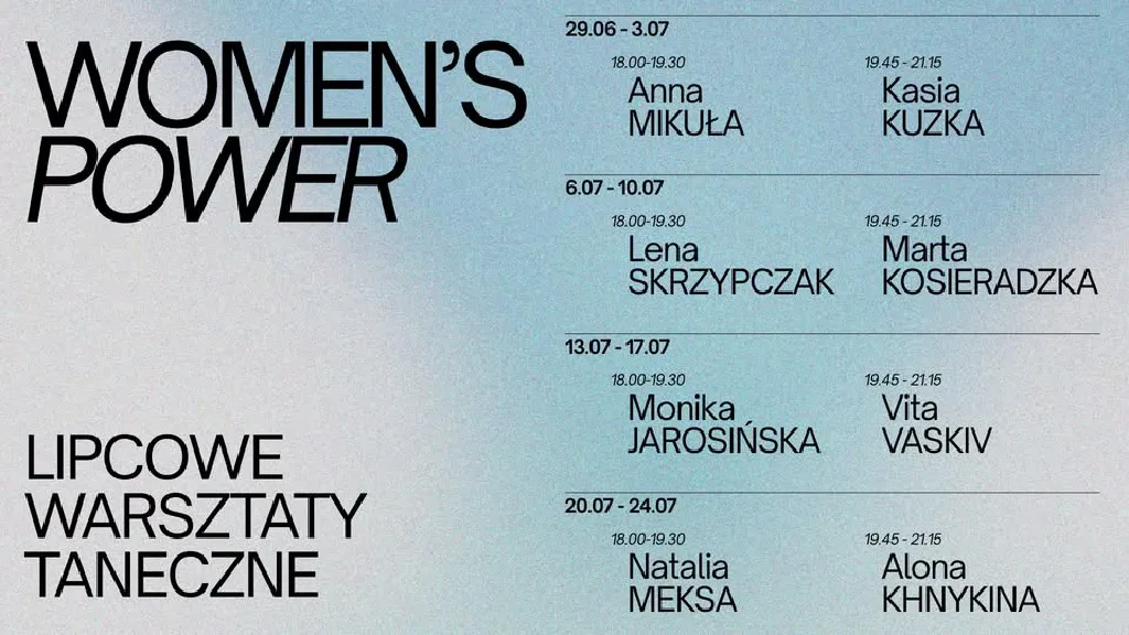 Women's Power – warsztaty w CoDa Movement
