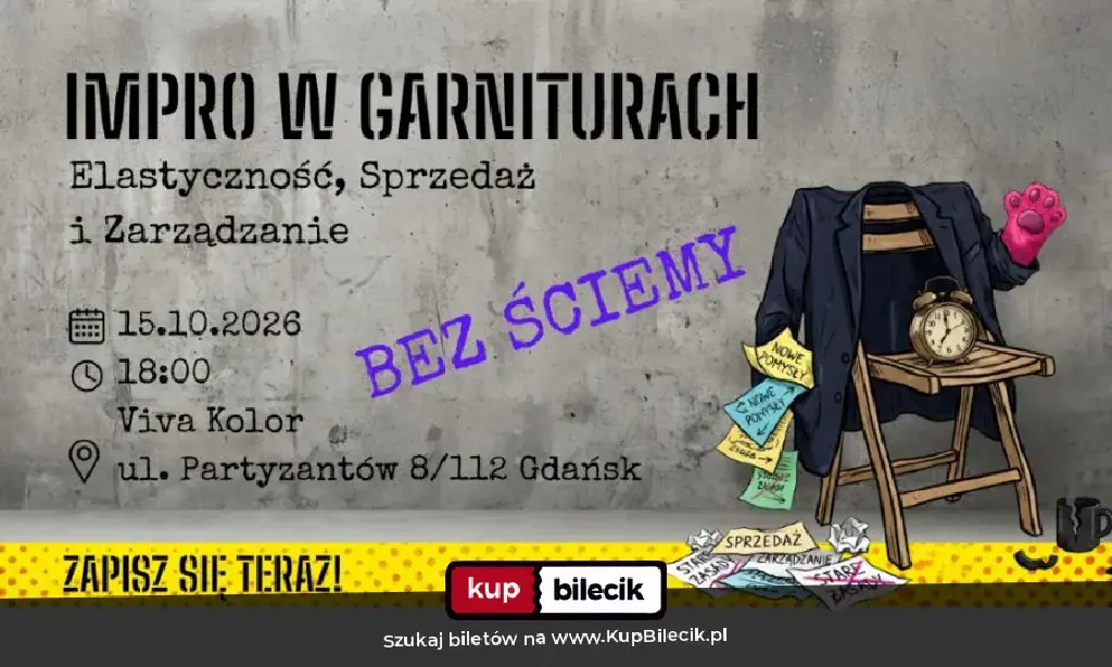 Impro w Garniturach – warsztaty improwizacyjne