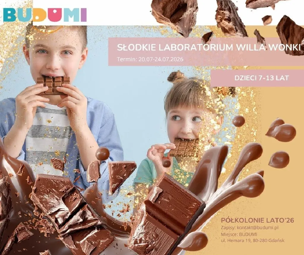 Półkolonie: Słodkie laboratorium Willa Wonki