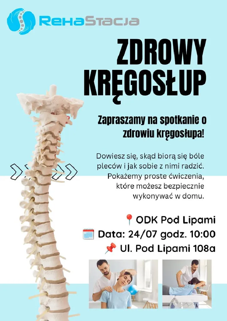 Zdrowy Kręgosłup – warsztaty dla seniorów