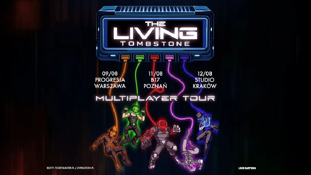 THE LIVING TOMBSTONE – koncert w Progresji