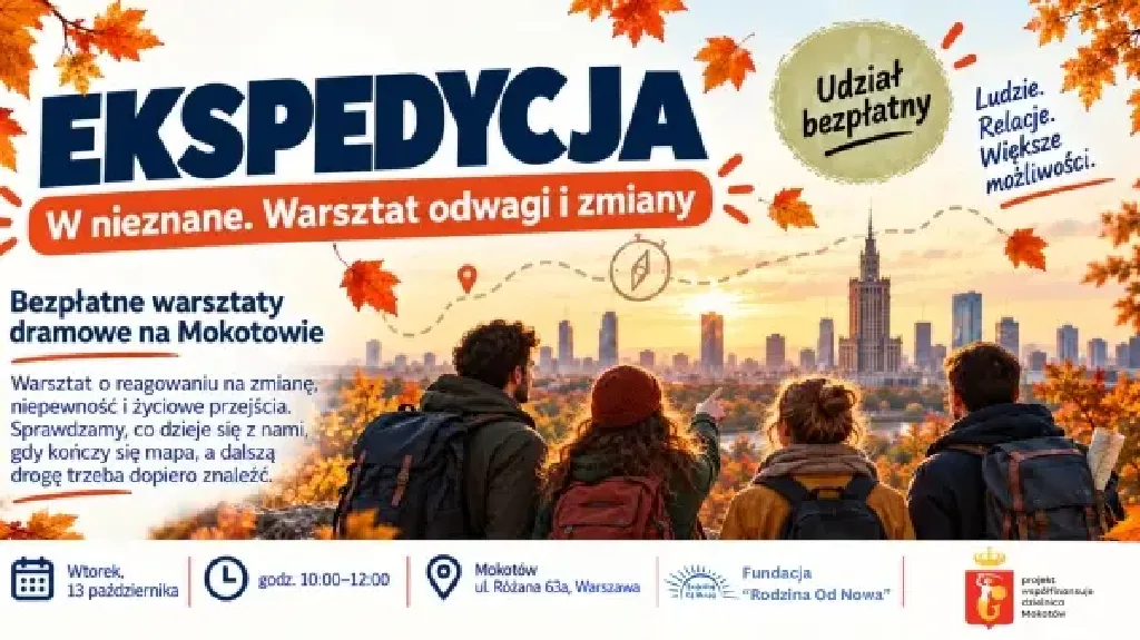 Ekspedycja – warsztat dramowy o odwadze i zmianie