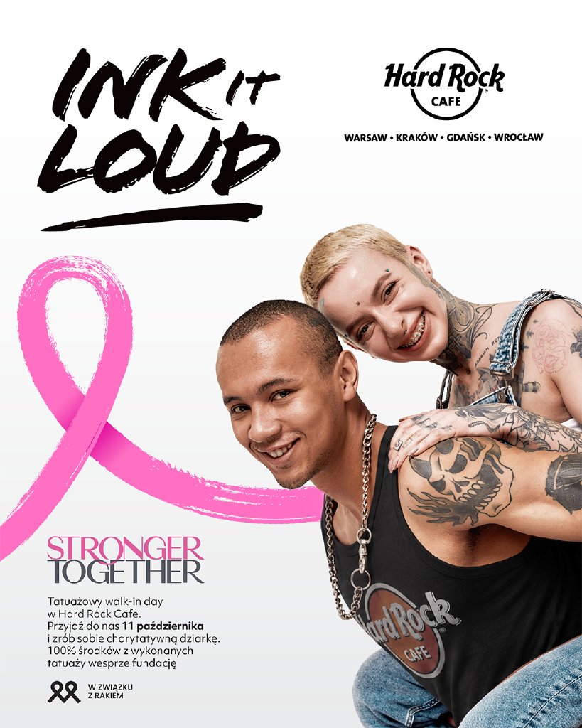 INK IT LOUD – charytatywny Tattoo Walk-in Day