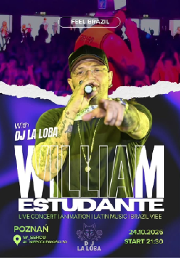 Feel Brazil Afterparty z Williamem Estudante