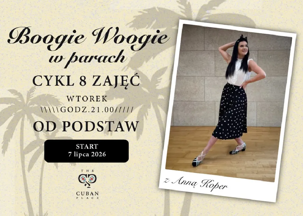 Boogie woogie w parach – cykl 8 zajęć
