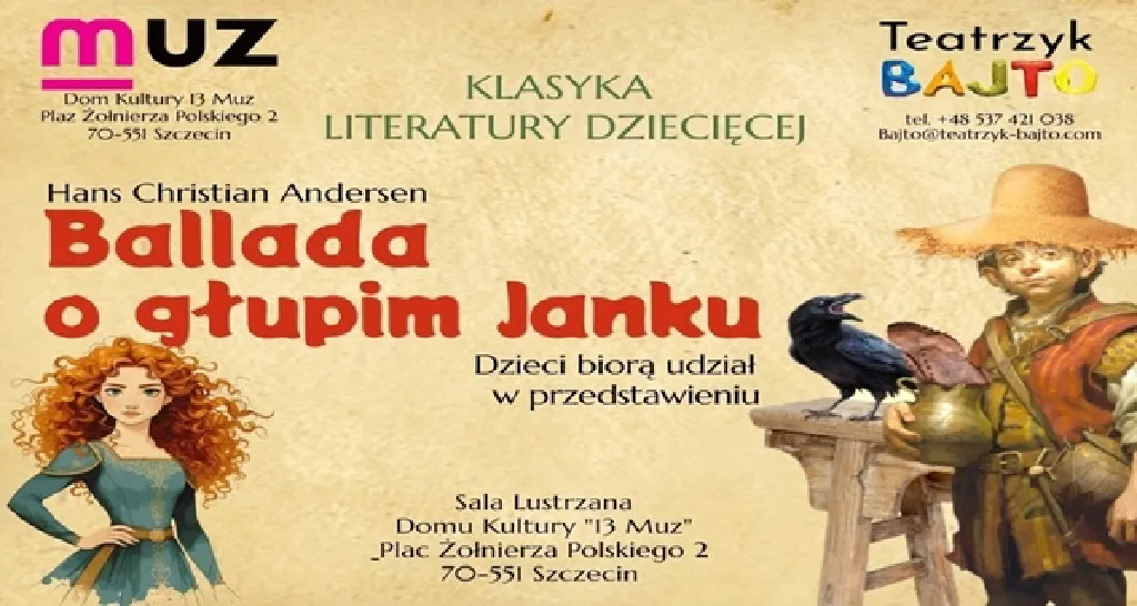 Głupi Jaś – spektakl Teatrzyku Bajto
