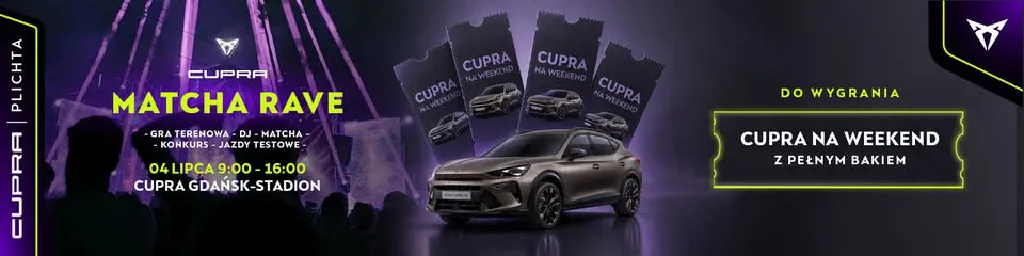 CUPRA Matcha Rave w Gdańsku