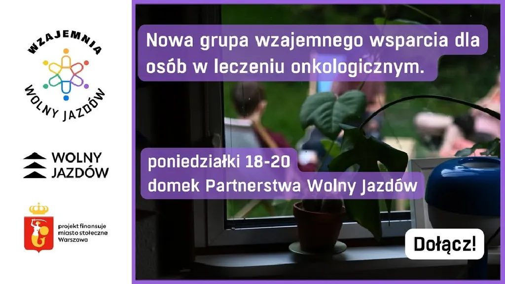 Grupa wsparcia dla osób w leczeniu onkologicznym – Wzajemnia