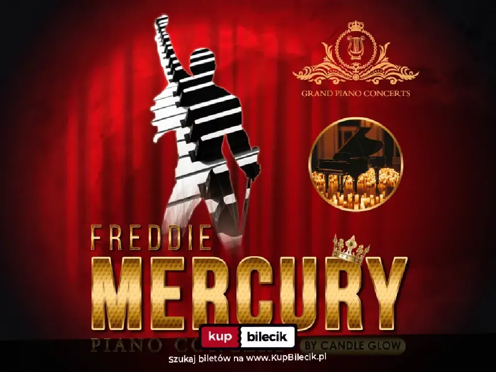 Freddie Mercury – koncert fortepianowy przy świecach