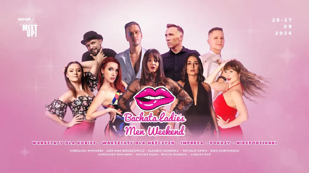 Bachata Ladies & Men Weekend – warsztaty taneczne