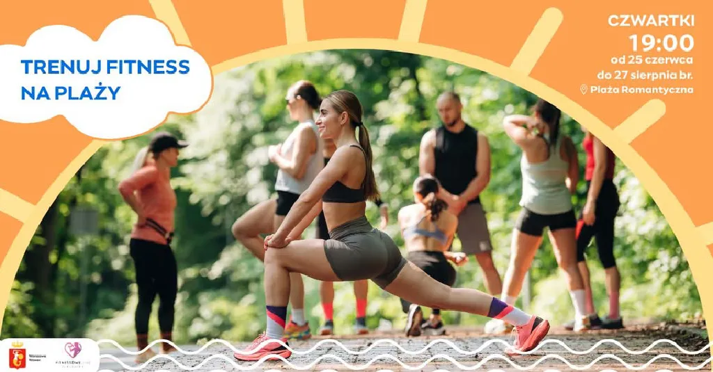 Bezpłatny fitness na Plaży Romantycznej