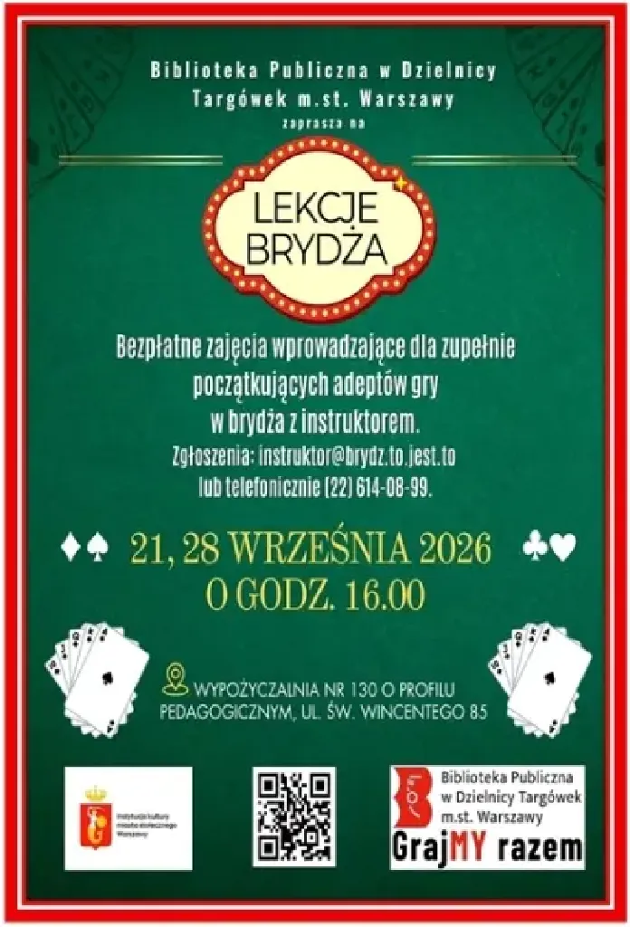 Brydż – lekcje dla początkujących