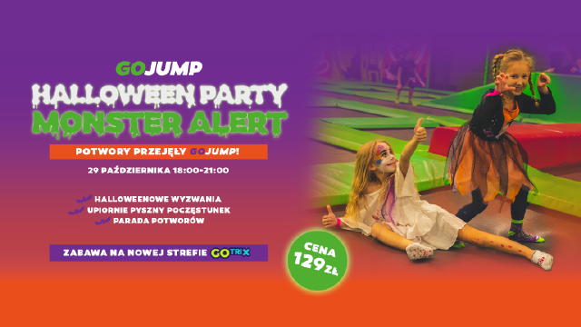 Halloween Party w GOjump – Monster Alert!