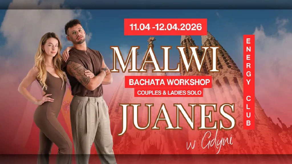 Warsztaty bachaty z Malwi i Juanes – Energy Club Gdynia