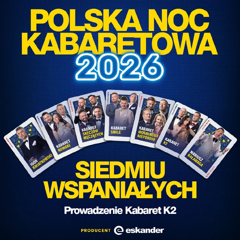 Polska Noc Kabaretowa 2026 – Siedmiu wspaniałych