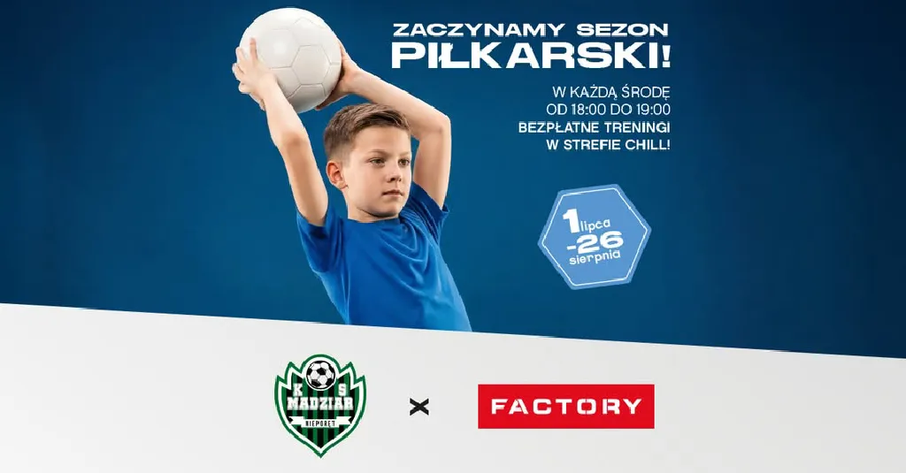Piłka nożna dla dzieci w Factory Ursus
