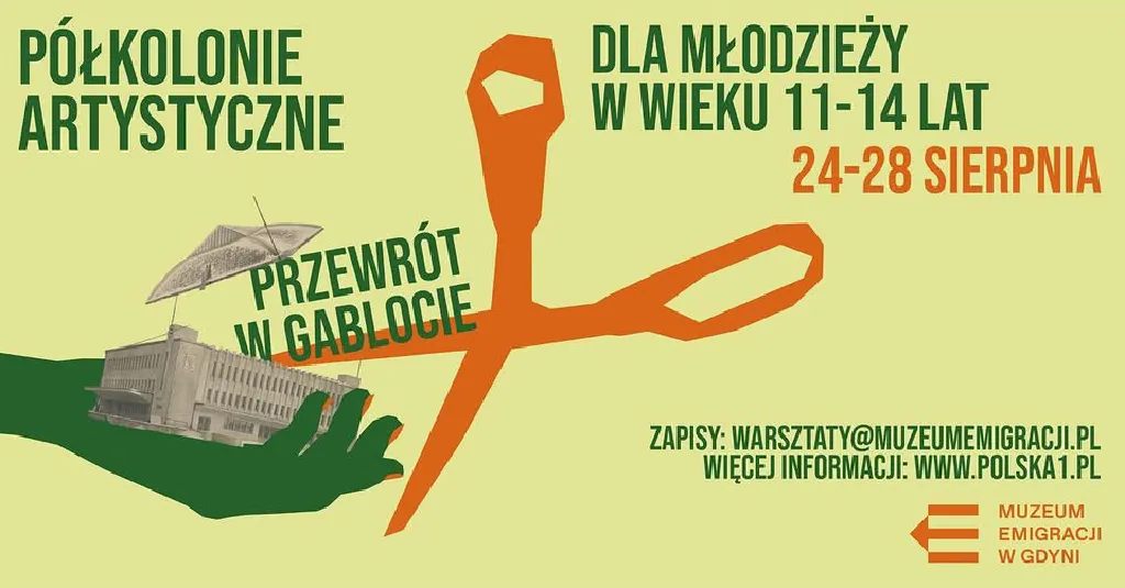 Letnie półkolonie artystyczne „Przewrót w gablocie”