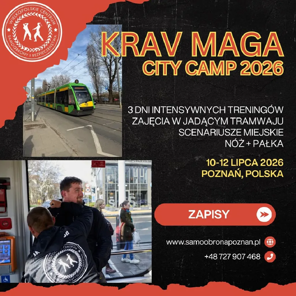Krav Maga City Camp – intensywny trening samoobrony